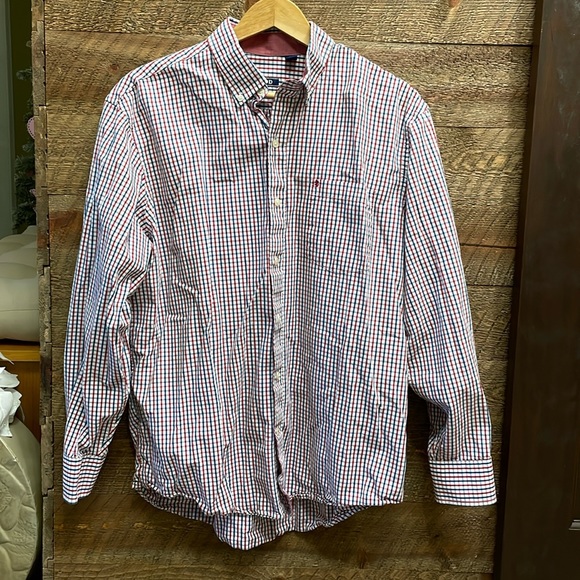 Izod Men’s Long Sleeve Button Down Shirts (Bundle of 3) Large - Picture 3 of 17